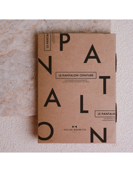 Patron THE belt pants - Atelier Brunette