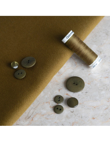 Dreamy Twilight cotton gabardine fabric - Atelier Brunette