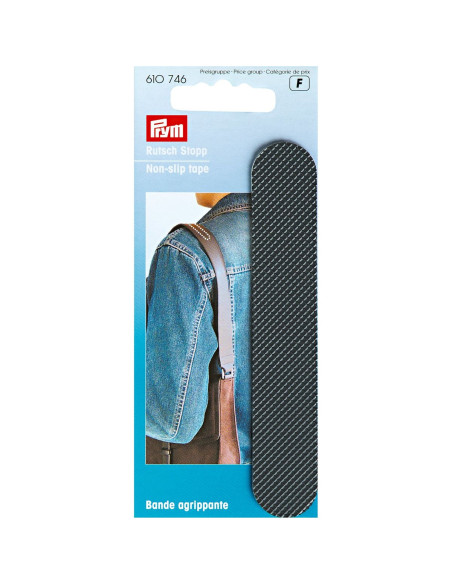 Non-slip tape for bag straps - Black