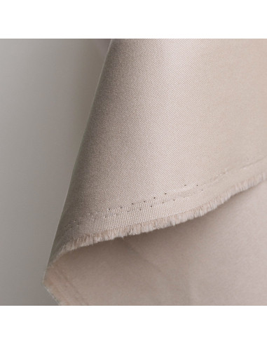 Light Sandy Sand cotton gabardine fabric - Atelier Brunette