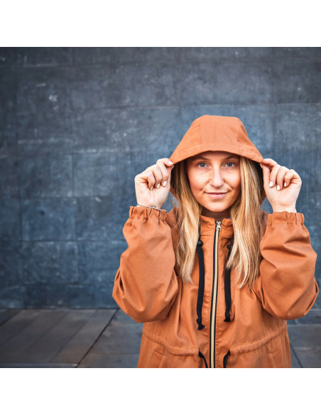 Quimper Parka Pattern - Ikatee