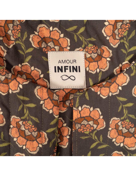 Set of 5 woven labels - Infinite Love