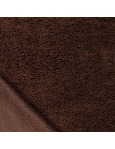 Sherpa fabric - Brown