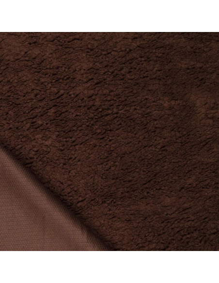 Sherpa fabric - Brown