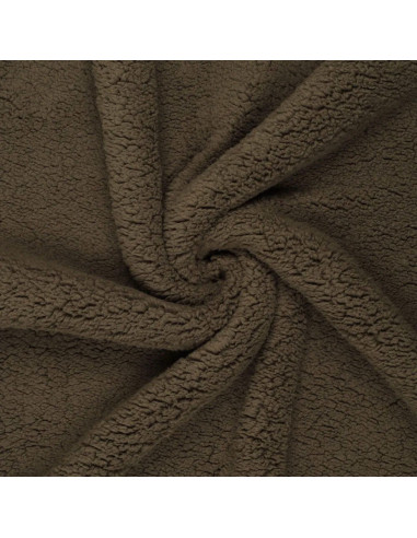 Sherpa fabric - Brown