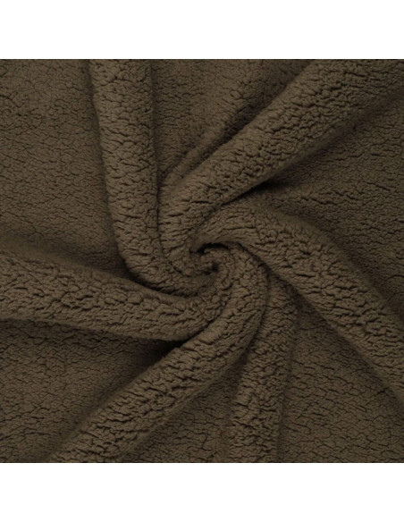 Sherpa fabric - Brown