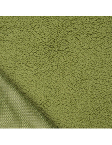 Sherpa fabric - Light green