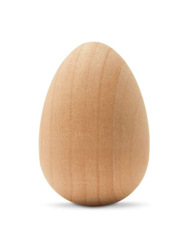 Wooden darning egg