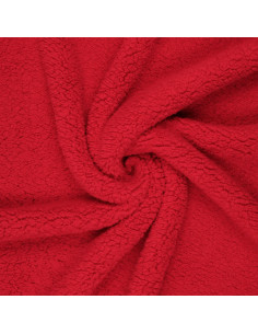 Sherpa fabric - Red