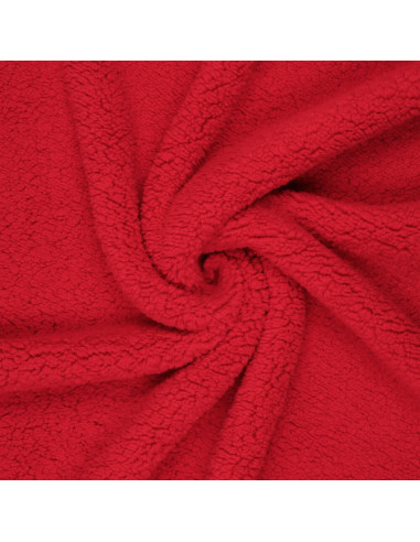 Sherpa fabric - Red