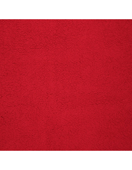Sherpa fabric - Red