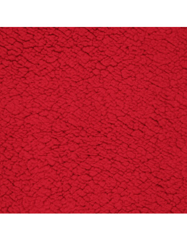 Sherpa fabric - Red