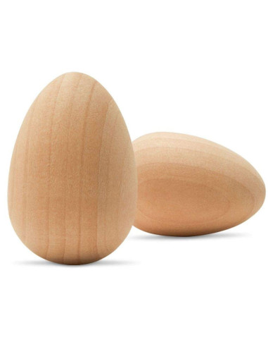 Wooden darning egg