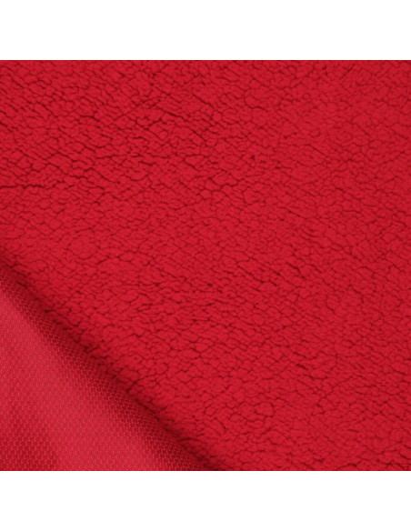 Sherpa fabric - Red