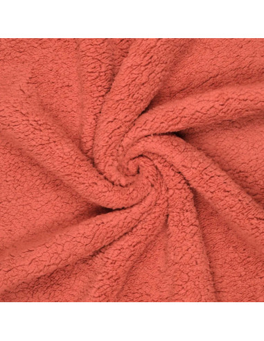 Sherpa fabric - Nacarat
