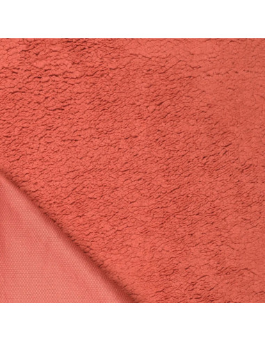 Sherpa fabric - Nacarat