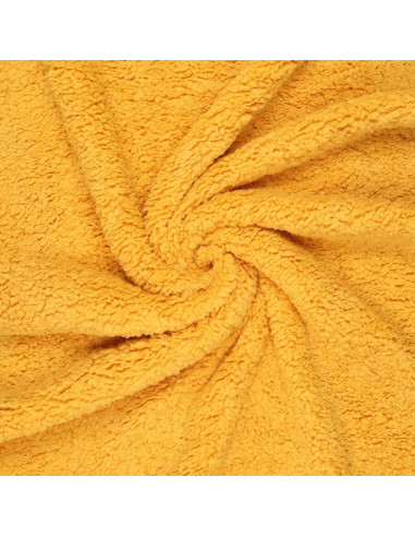 Sherpa fabric - Yellow