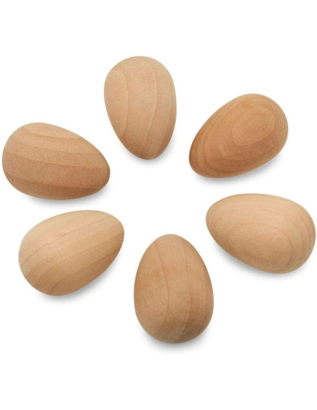 Wooden darning egg