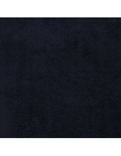 Dark navy sherpa fabric 2