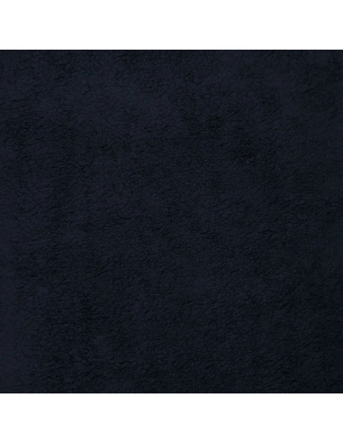 Dark navy sherpa fabric