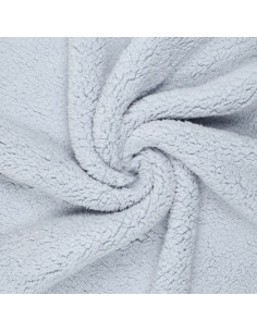 Sherpa fabric - Blue gray