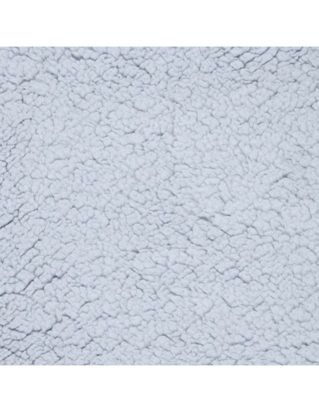 Sherpa fabric - Blue gray