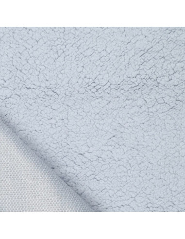 Sherpa fabric - Blue gray