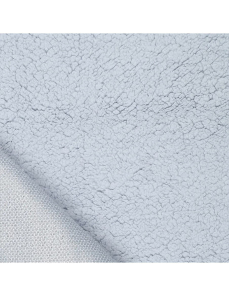 Sherpa fabric - Blue gray