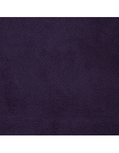 Dark purple sherpa fabric 2