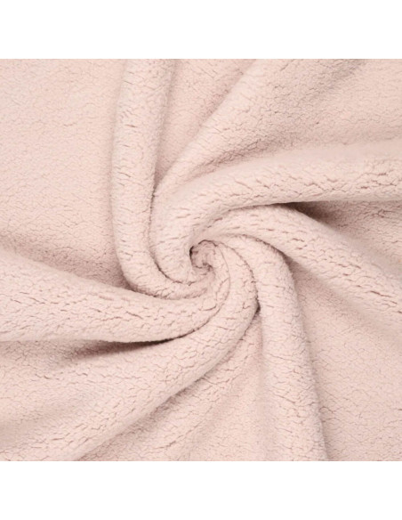 Sherpa fabric - Nude