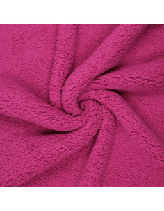 Sherpa fabric - Fuchsia