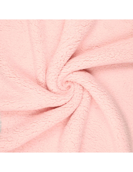 Sherpa fabric - Baby pink