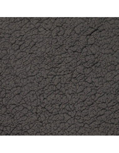 Sherpa fabric - Charcoal gray