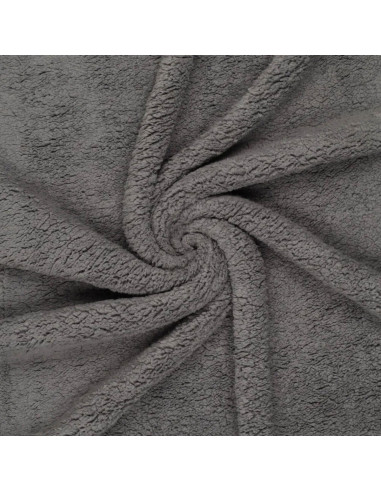 Sherpa fabric - Dark gray