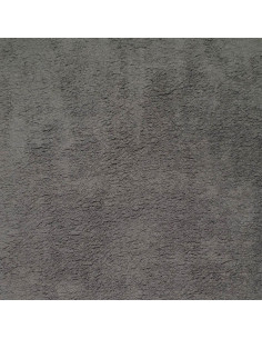 Sherpa fabric - Dark gray 2