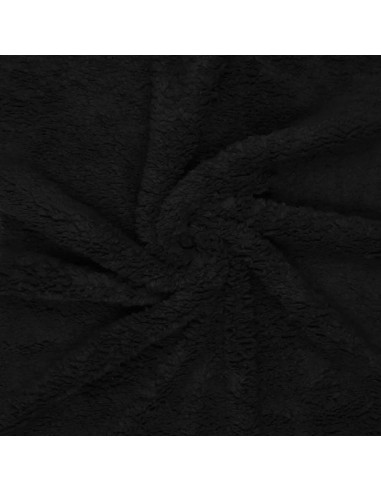 Sherpa fabric - Black