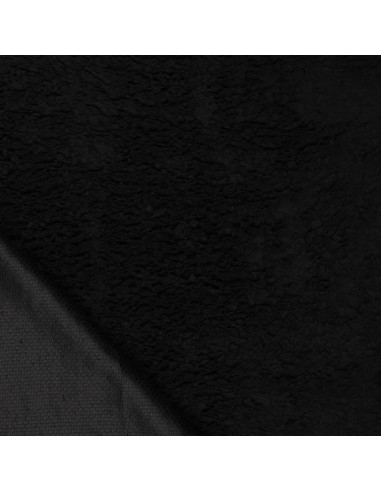 Sherpa fabric - Black