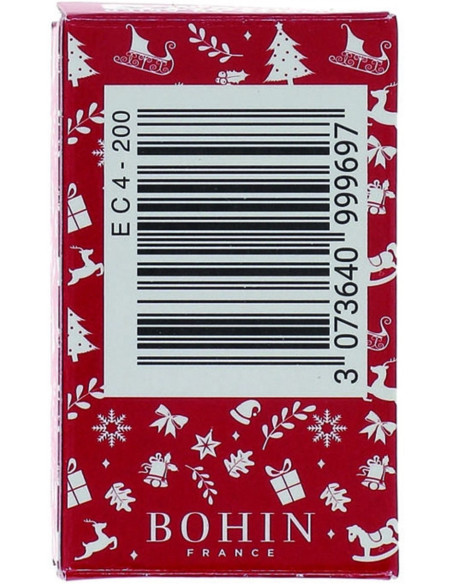 Box of 200 extra-fine red Christmas pins Bohin