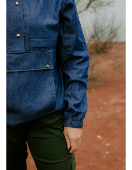Rafale Windbreaker Pattern - Maison Fauve