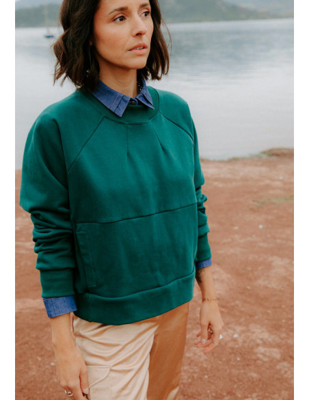 Ressac Sweatshirt Pattern - Maison Fauve