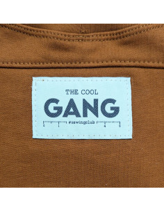 Set of 6 woven labels - The Cool Gang 2
