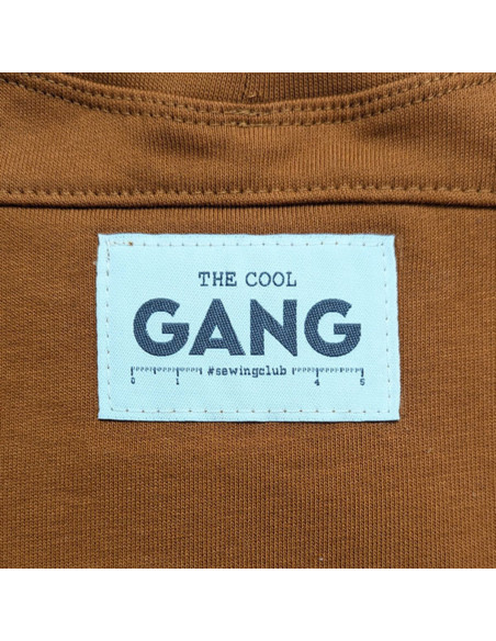 Set of 6 woven labels - The Cool Gang