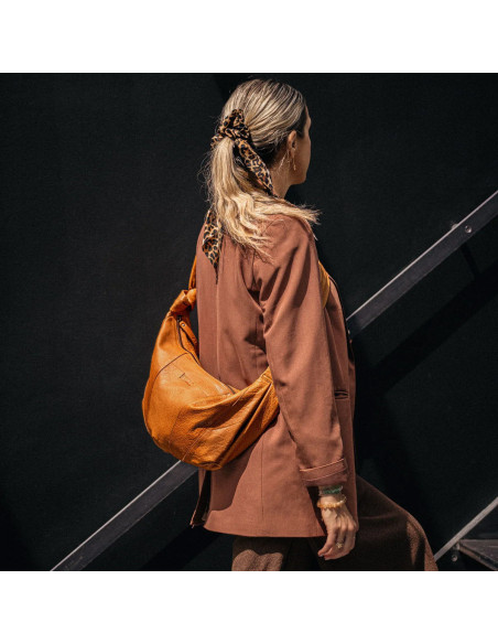 Muud Fate Zipped Handbag - Whisky
