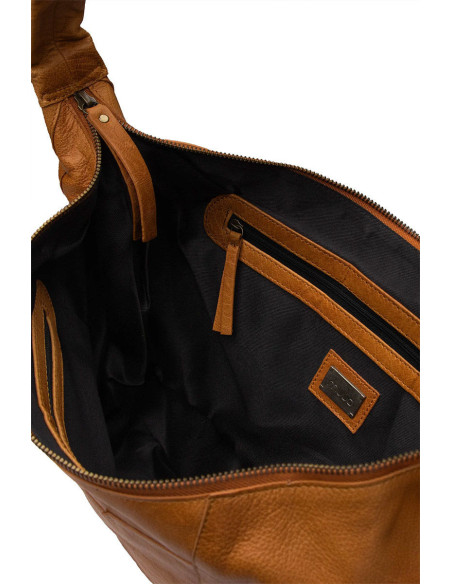 Muud Fate Zipped Handbag - Whisky