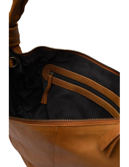 Muud Fate Zipped Handbag - Whisky