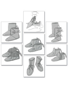 Historic Shoe Pattern - Butterick 5233
