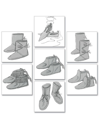 Historic Shoe Pattern - Butterick 5233