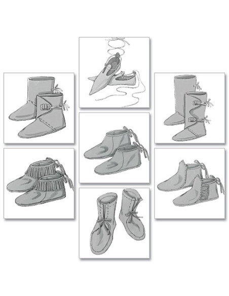 Historic Shoe Pattern - Butterick 5233