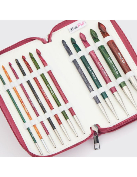 Dreamz Grande Tunisian Crochet Hook Set by KnitPro