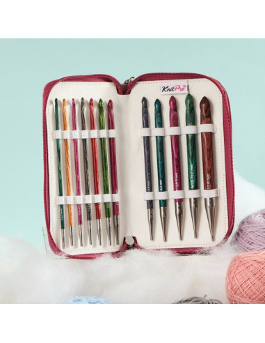 Dreamz Grande Tunisian Crochet Hook Set by KnitPro